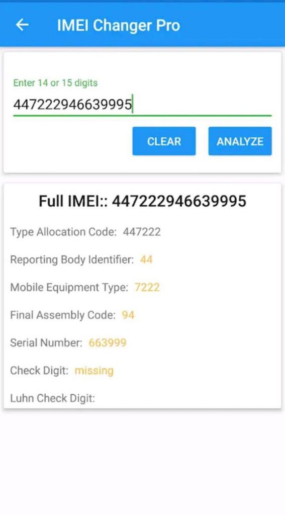 Imei Android