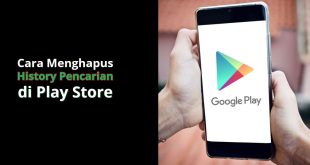 menghapus history pencarian di play store